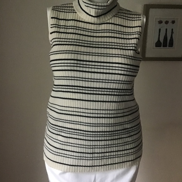 JNY % Merino wool sleeveless sweater - Picture 3 of 11